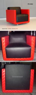 New Modern Designer Swivel Leather Lounge Chair FR3502