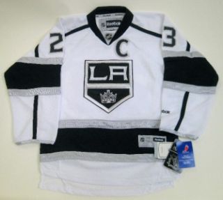 Los Angeles Kings Dustin Brown Youth Stitched Premier White Jersey