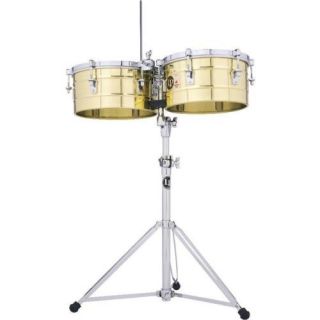 LP Latin Percussion Tito Puente Timbales 13 14 Brass