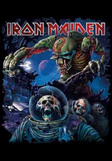 New Iron Maiden Cloth Poster Flag Frontiers Album