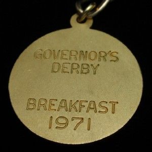 Charm Bracelet Governors Breakfast 1971 Louie B Nunn Vintage
