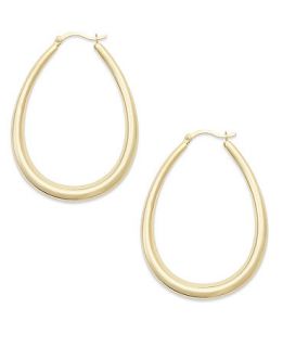 Giani Bernini 24k Gold Over Sterling Silver Earrings, Large Teardrop