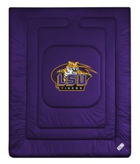 NCAA LSU Fighting Tigers LR 9 PC Comforter Bed Set