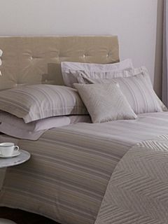 Casa Couture Subtle woven stripe bed linen   