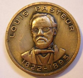 Louis Pasteur Pioneered Germ Theory of Disease Token