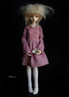 OOAK Custom BJD by Melacacia Lily MSD Sized Ball Jointed Doll w EXTRAS