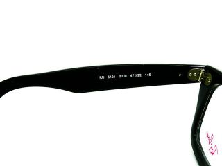 Authentic Ray Ban RX5121 Unisex Blk Wayfarer Eyeglasses 47 22 RX Lens