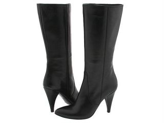 Lumiani Darryanne Black Nappa Leather Fashion Boot