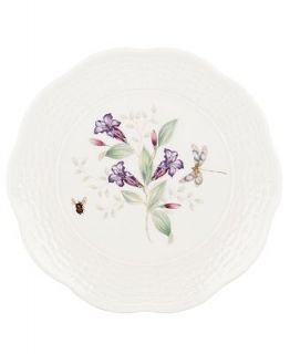 Lenox Dinnerware, Set of 4 Butterfly Meadow Basket Dessert Plates