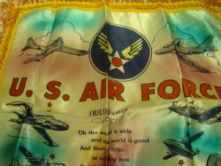 US Air Force Friendship Pillow Cover Lowry A F Base Colorado