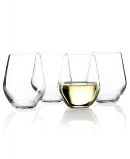Lenox Glassware, Set of 4 Tuscany Classics Stemless White Wine Glasses