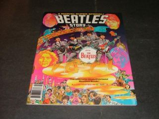 Marvel Super Special #4 The Beatles Story Bronze Age Color Magazine