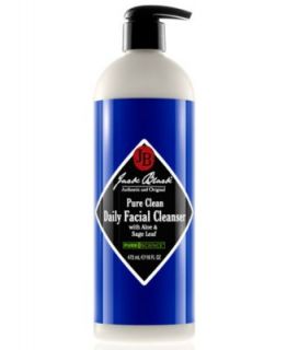 Jack Black Pure Clean Daily Facial Cleanser with Aloe & Sage Leaf, 16