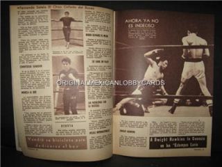 Jose Luis Lopez Photocover Mexican Boxing Magazine 1969