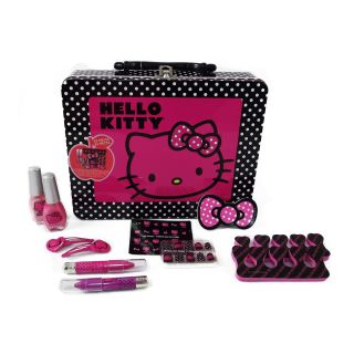 Sanrio Hello Kitty Tin Lunch Box Cosmetics Set 43 Pieces
