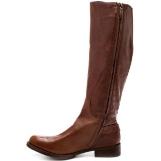 Guess Lurie Tall Riding Boots Brown Leather 9 M New in Box $189