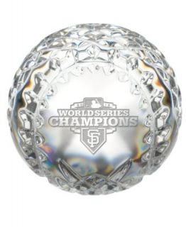 Waterford 2012 World Series San Francisco Giants Commemorative Crystal