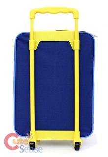 Spongebob Rolling Luggage Suitecase Travel Bag Blue