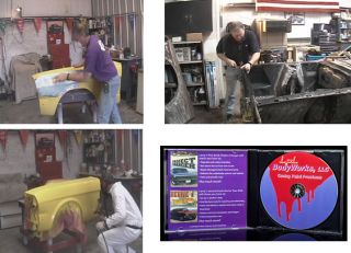 Larry Lyles Autobody Painting Sheet Metal 4 DVD Set