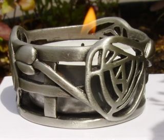 Lovely Scottish Design Tea Light Candle Holders Thistle Mackintosh