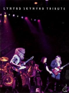 Lynyrd Skynyrd 1987 Tribute Tour U s Concert Program Book