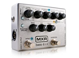MXR M80 D.I. Plus Pedal in Limited Edition Silver