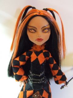 Custom OOAK Repaint Monster High All Hallows Eve Masquerade An