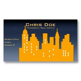 real estate business card by denvercris make custom made business