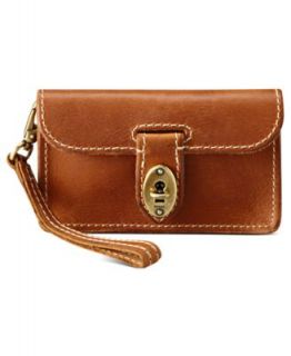 Fossil Handbag, Emory Patchwork Leather Clutch   Handbags