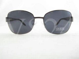 Guess 7000 Sunglasses Gunmetal Burgundy GU7000 Gun 3