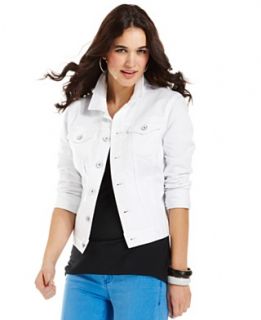 NEW Calvin Klein Jeans Jacket, Denim, White Wash