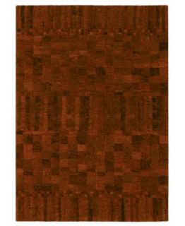 Dalyn Area Rug, Metallics Collection IL69 Red 8X10   Rugs