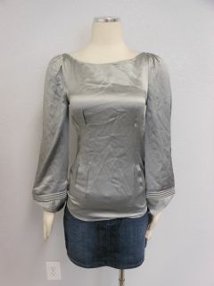 Madison Marcus $97 Womens Grey Long Sleeves Luxurious Sewer Sexy