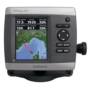 Garmin GPSMAP 421 GPS Chartplotter Includes Preloaded World Wide