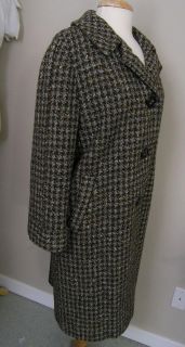 Magee Galla Morra Tweed Overcoat Donegal Gray Brown 16