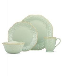 Lenox Dinnerware, French Perle Ice Blue Collection   Casual Dinnerware