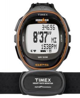 Timex Watch, Iron Man Global Trainer with Heart Rate Monitor T5K444F5