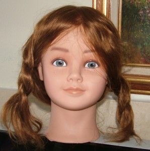 Professional Mannequin Little Girl Gilgi Real Hair