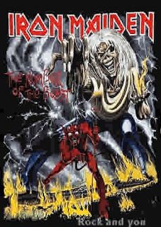 Iron Maiden The Number of The Beast Heavy Metal Rock T Shirt L XL 2XL
