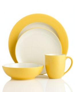 Noritake Dinnerware, Colorwave Mustard Rim Collection  