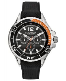 Nautica Watch, Mens Orange Resin Strap 48mm N14627G   All Watches