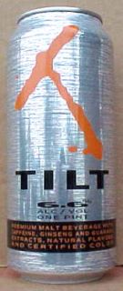 Tilt Malt Beverage 16oz Ale Beer Can Anheuser Busch