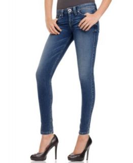 GUESS Jeans, Brittney Skinny Dark Wash Petite   Womens Jeans