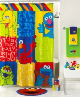 Jay Franco Bath Towels, Sesame Street Retro 12 Square Washcloth