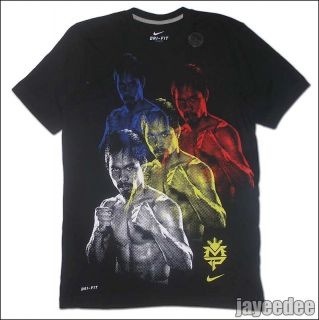 New Nike Manny Pacquiao Double Vision Shirt Trainer 1 3 Breathe Knows