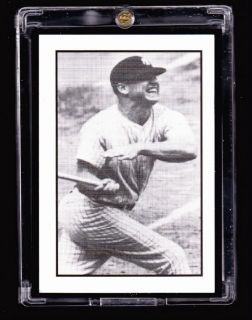 Old Mickey Mantle New York Yankees Card in Screwdown Holder Free