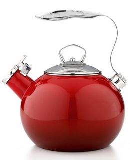 Martha Stewart Collection Tea Kettle, Red Ombre