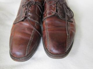 Allen Edmonds Mapleton Brown Leather Casual Oxfords Dress Shoe 11 5 D