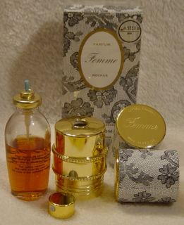 Vintage Femme Rochas Perfume Parfums Atomizer France