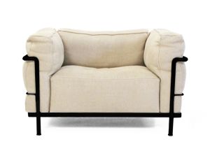 LC3 Down Le Corbusier Armchair Authentic Cassina Modern Design Within